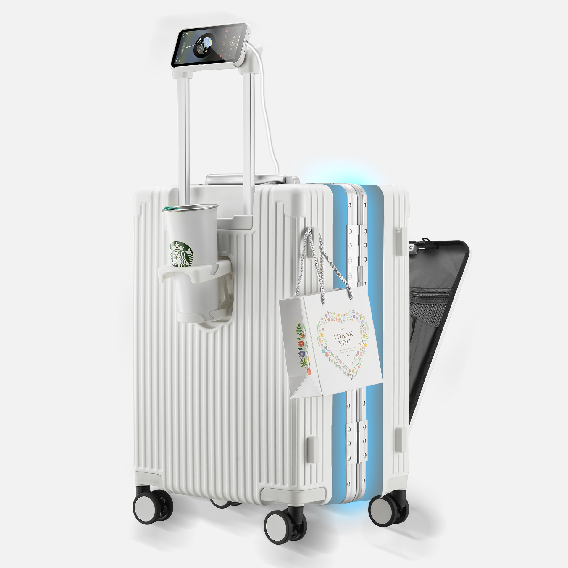 18 inch boarding case multifunctional luggage 12