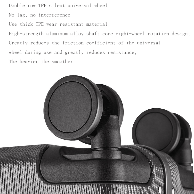 20-inch boarding suitcase aluminum frame trolley case 18-inch suitcase 23