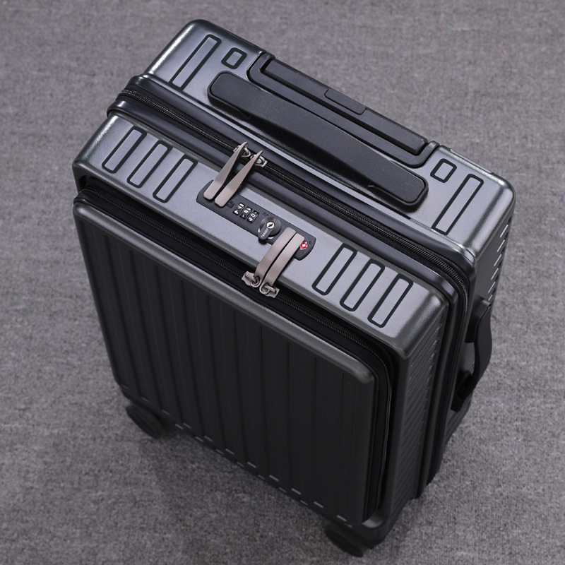 20 inch front opening suitcase combination box 35