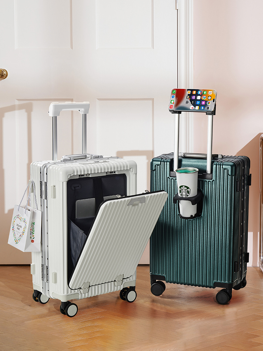 20 inch multifunctional suitcase 01