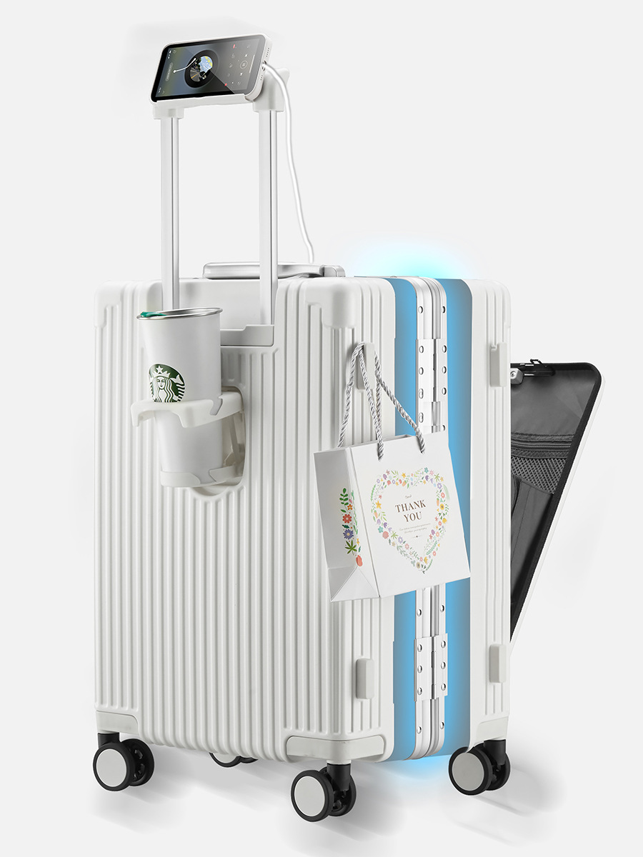 20 inch multifunctional suitcase 01