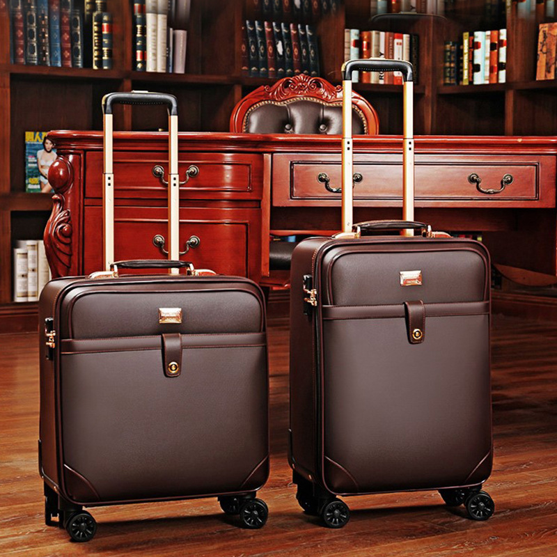 20 Inch Suitcase Trolley Travel Lockbox 03