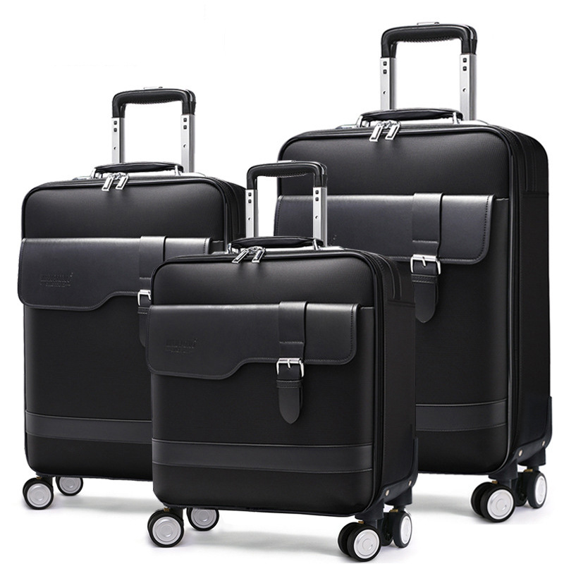 20 inch universal wheel password box business trolley case 106
