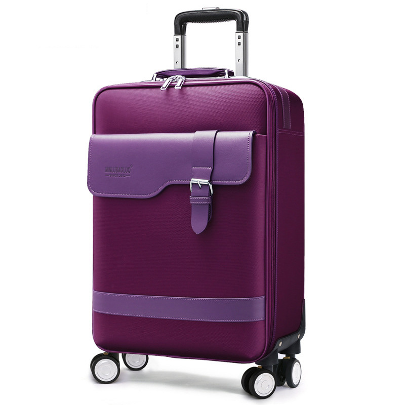 20 inch universal wheel password box business trolley case 106