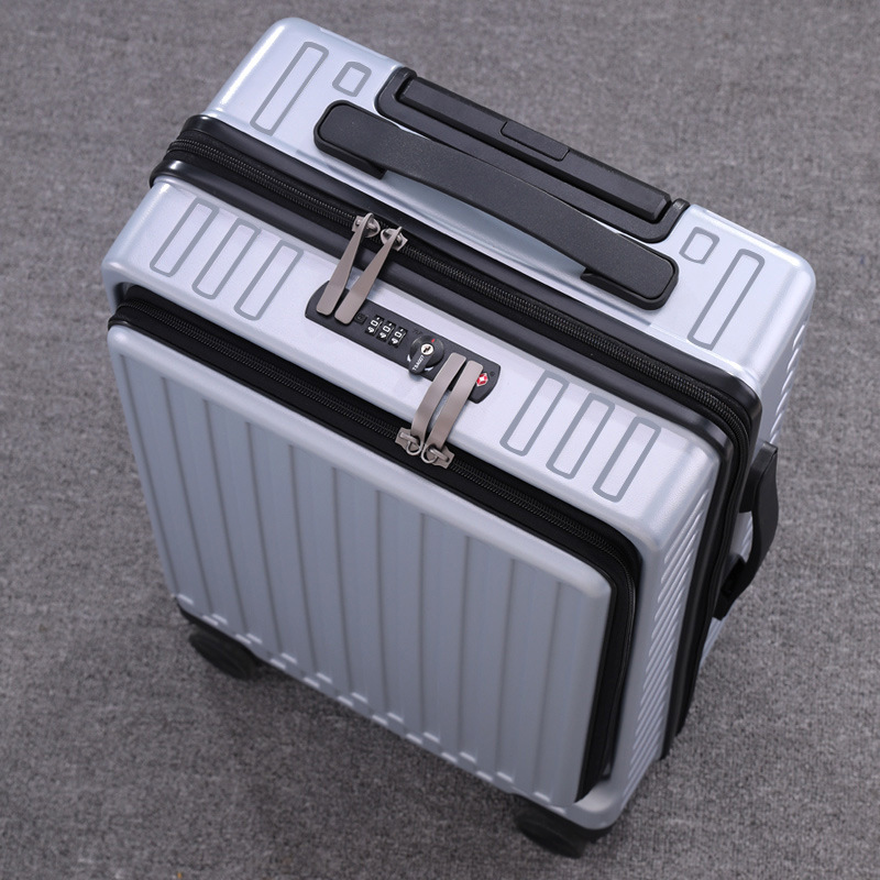 22 inch boarding case front opening suitcase trolley case 101