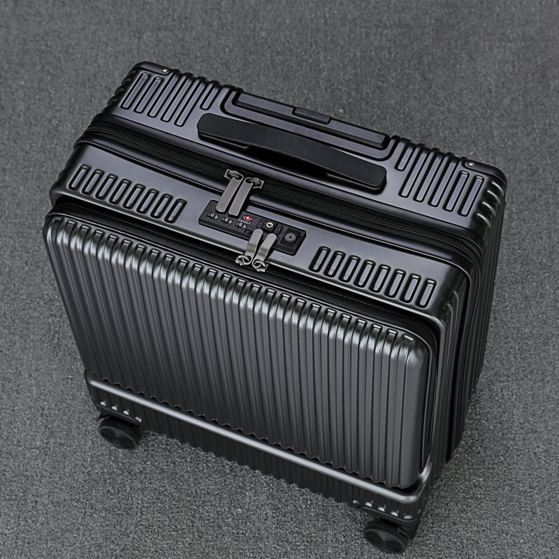 22 inch boarding case front opening suitcase trolley case 101
