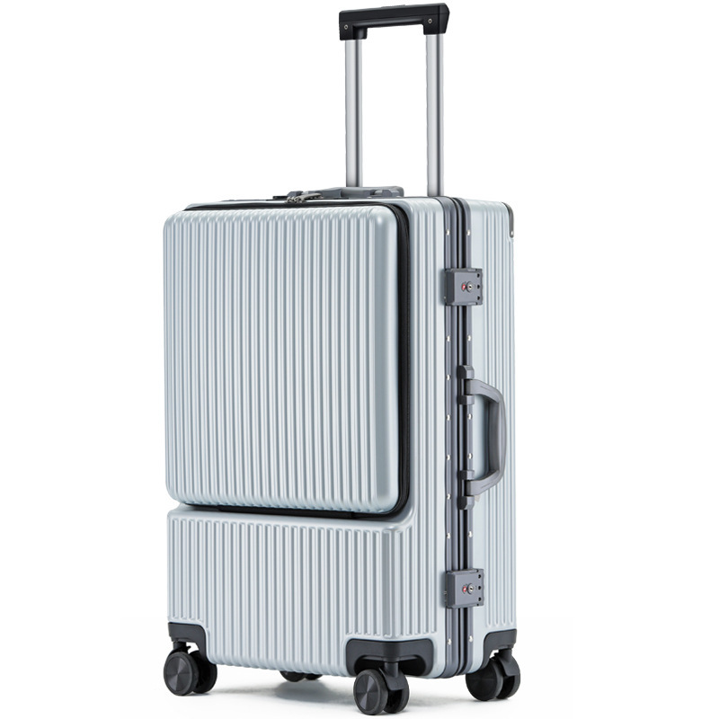 24 inch front opening pc boarding suitcase 18