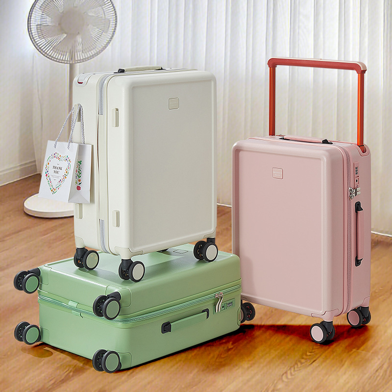24 inch women's fashion trolley case universal wheel mute suitcase 82
