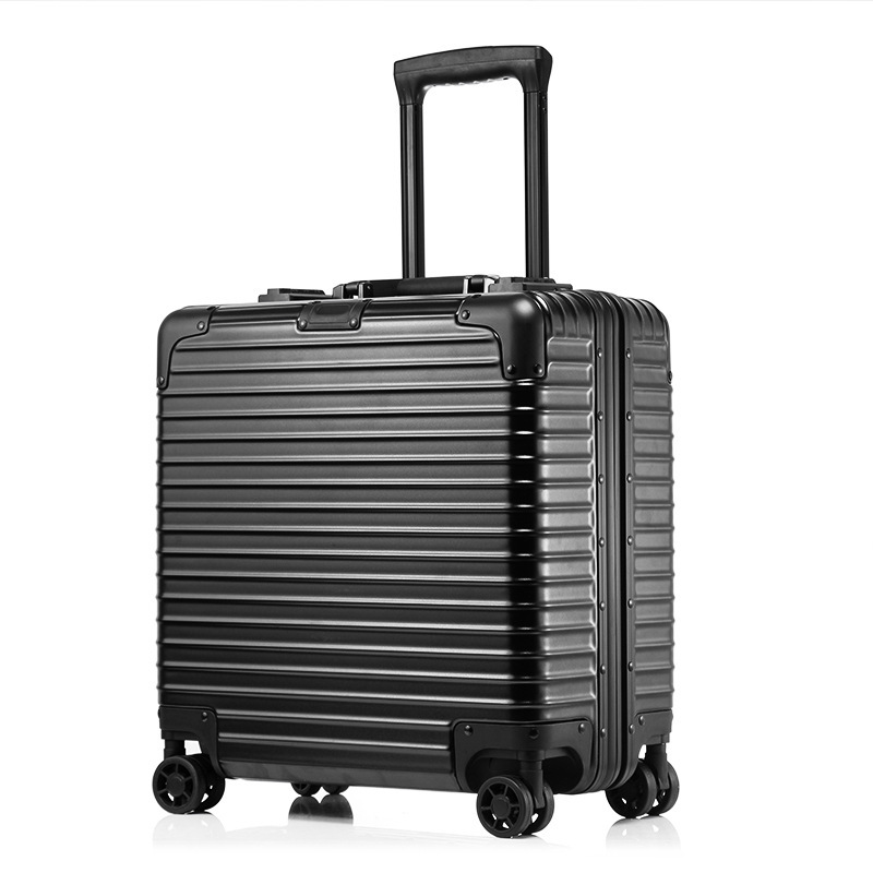 Aluminum frame box 24 inch suitcase 20 inch boarding trolley case 117