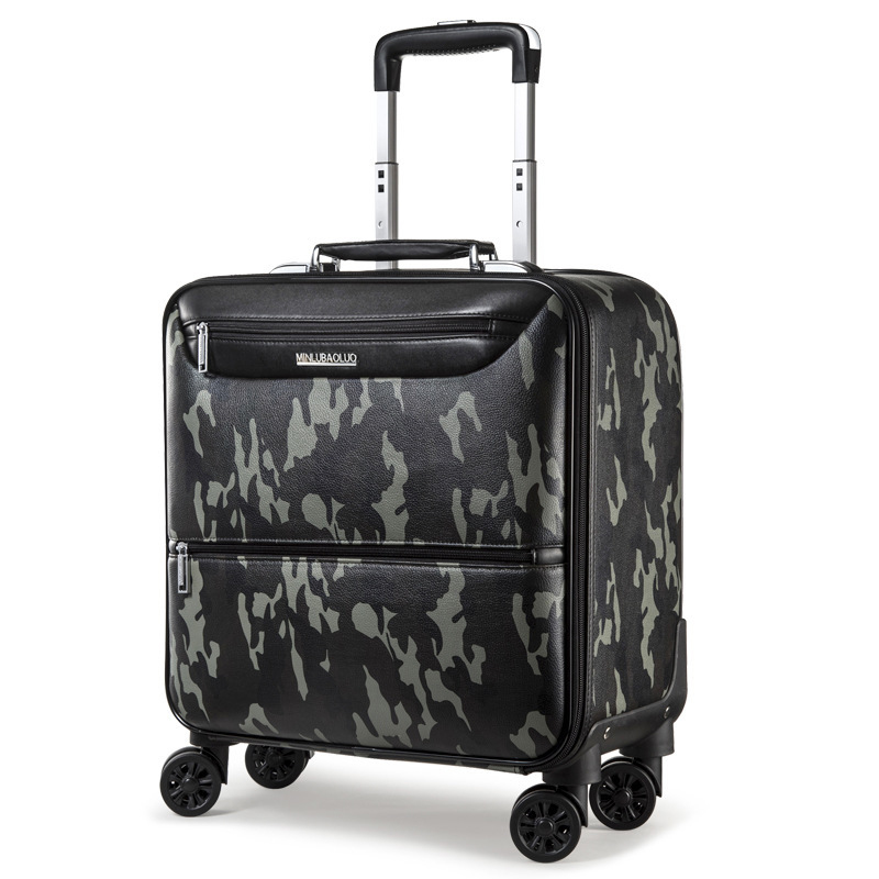 Camouflage Color Suitcase Large Capacity Password Suitcase 98
