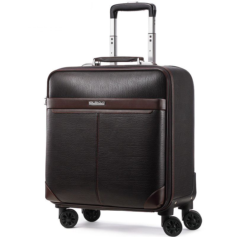 High-end luggage suitcase 18 inch universal wheel trolley case 14