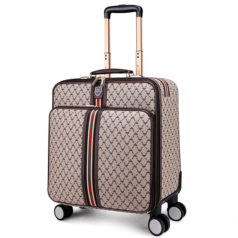 Luggage suitcase 18 inch trolley travel lockbox 46