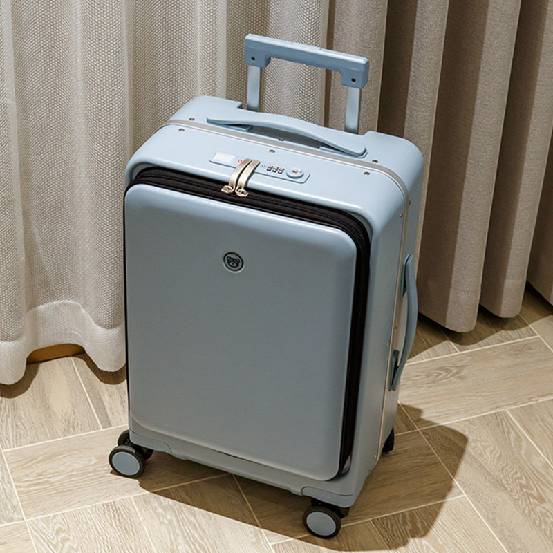 Multifunctional 20-inch trolley case with 24-inch universal wheels password 04