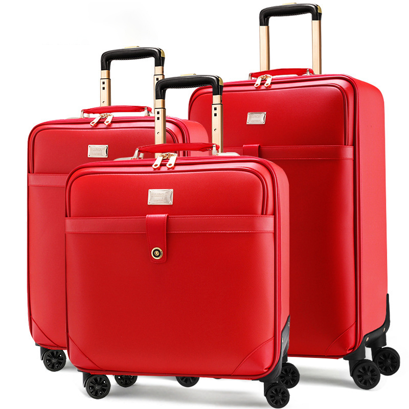 Multifunctional aluminum frame suitcase 55 