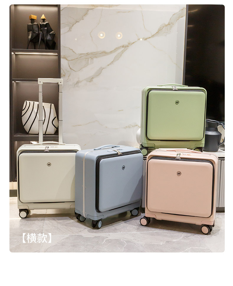 Multifunctional suitcase with caster wheels trolley suitcase 06