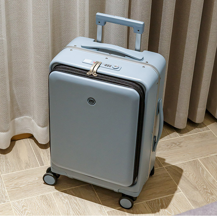 Multifunctional suitcase with caster wheels trolley suitcase 06