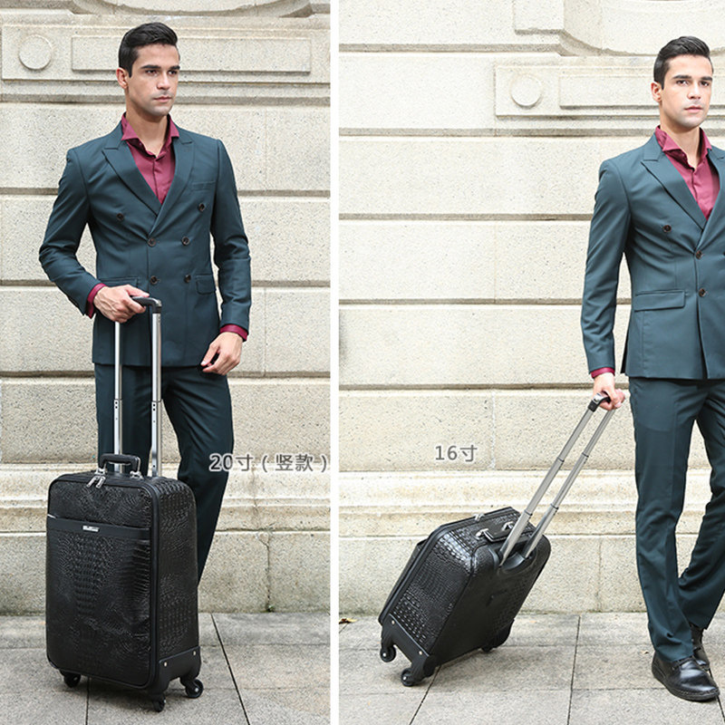 Silent luggage suitcase business boarding lockbox 96