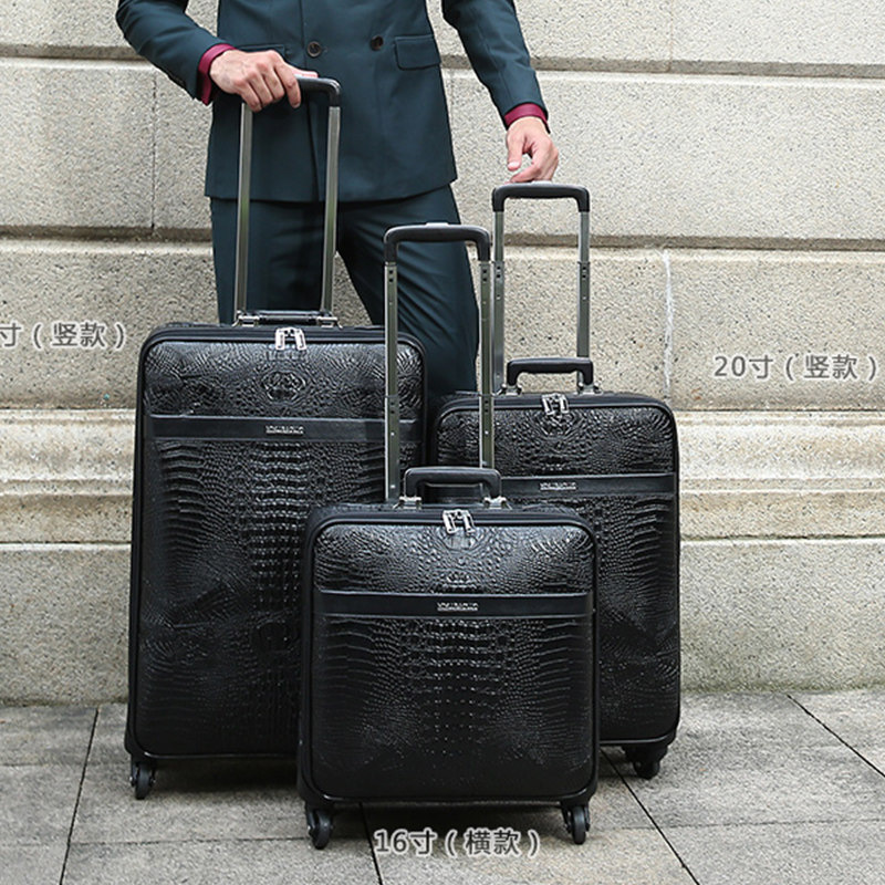 Silent luggage suitcase business boarding lockbox 96