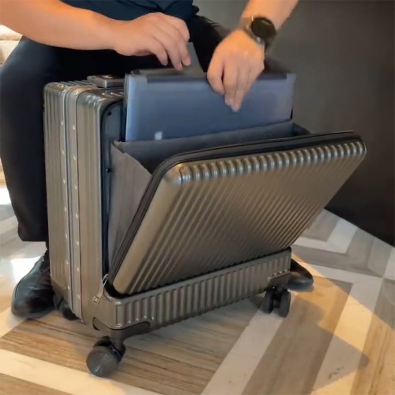 Suitcase 24 inch trolley case multi-function suitcase password box 41