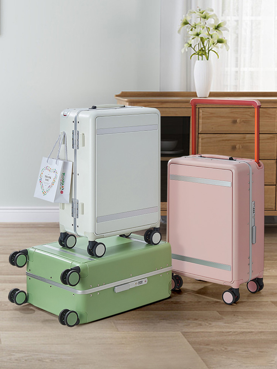 Universal wheel 24 inch password suitcase 08 